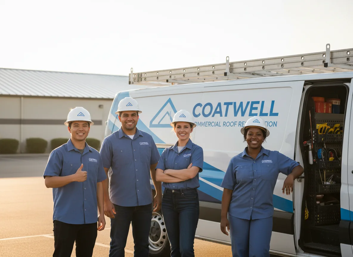 Commercial roof coating company in Woodgate, NY